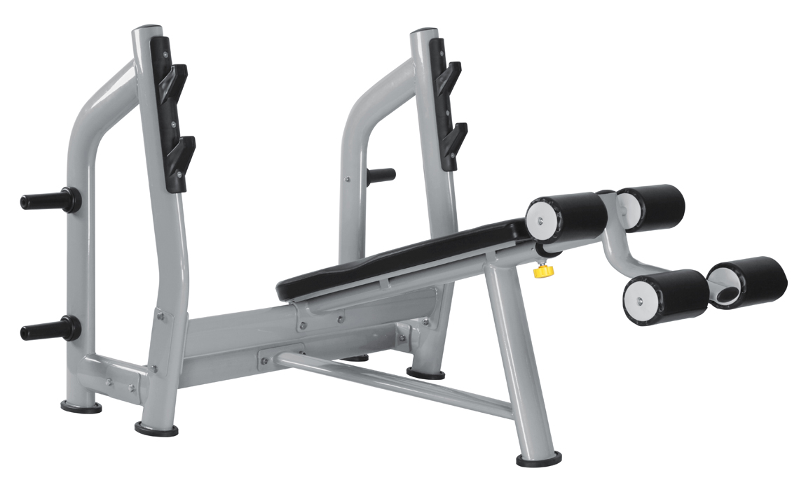 豪華下斜臥推架 K007A