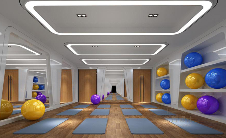 瑜伽室運動地板