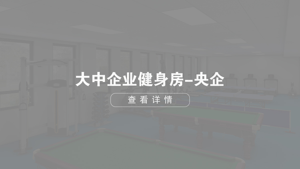 大中企業(yè)健身房-央企