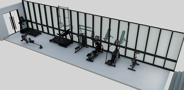 培英小學(xué)健身房安裝案例