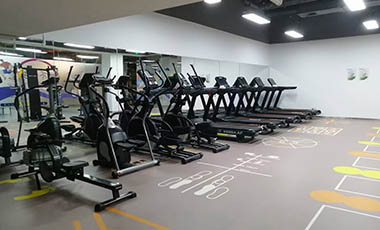 健身房有氧地膠