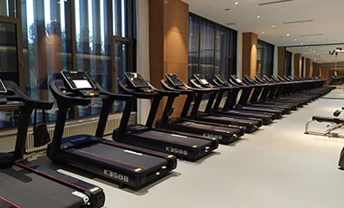 健身房有氧區(qū)域地面