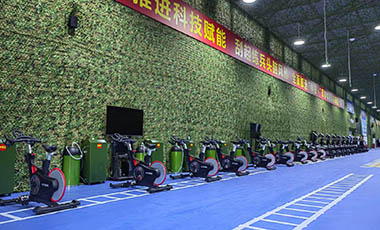 有氧區(qū)健身房地面